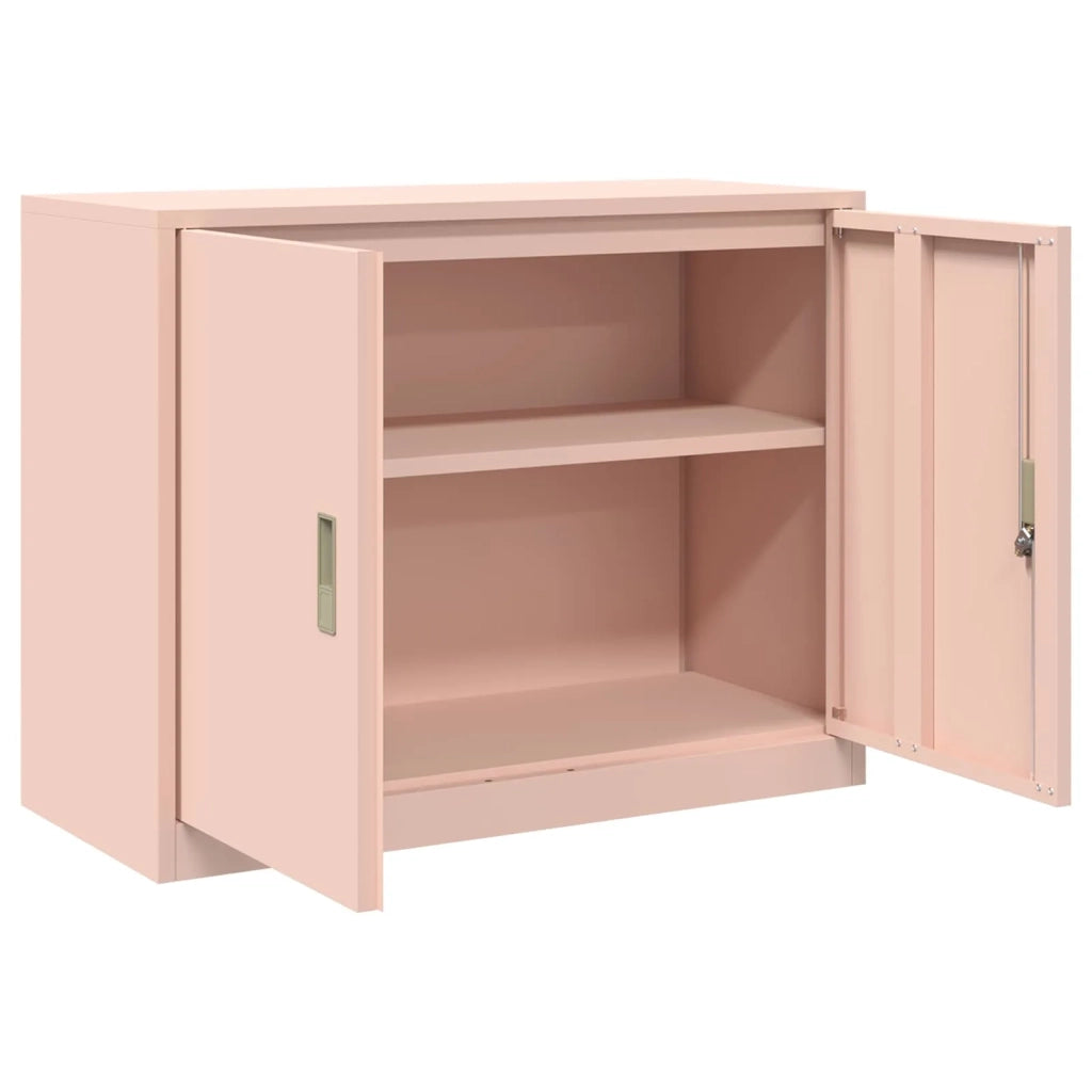 Armadio Rosa 90 x 40 x 70 cm Acciaio