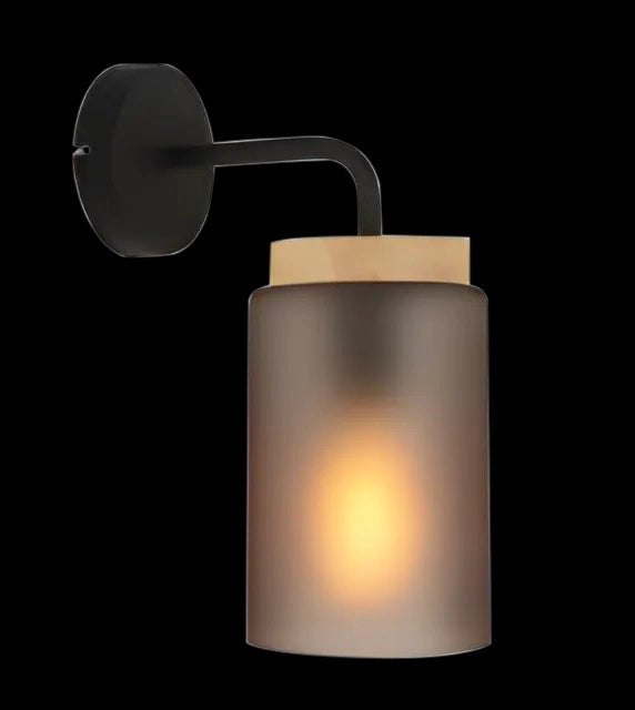 Lampada Da Parete APP1814-1W Frosted Grey