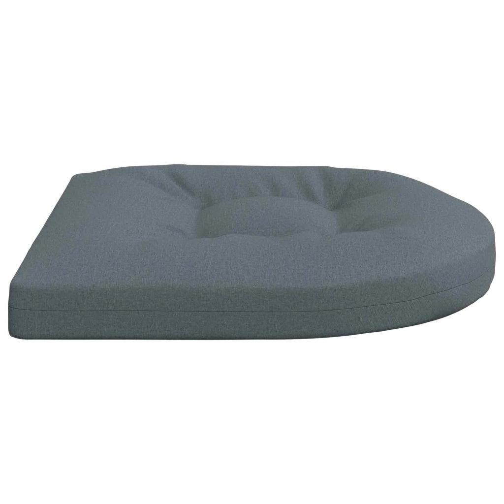 Cuscini per Sedia in 4 Pezzi 4 pz 100% Poliestere Blu 945286