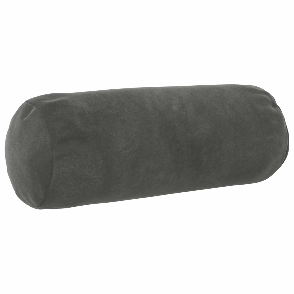 Cuscino con cuscino HEERLEN 2 pz Grigio Scuro Velluto 929989