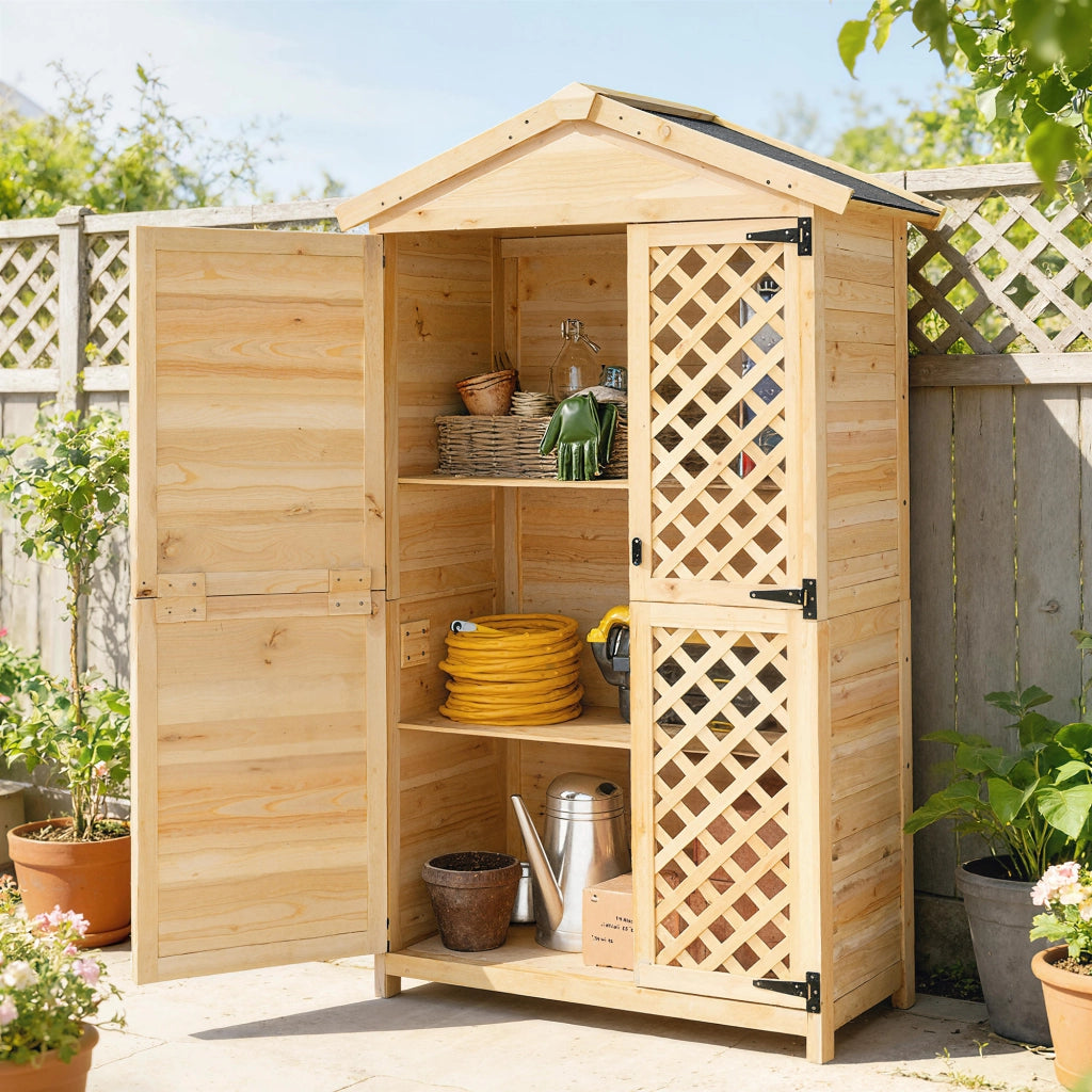 Armadio Esterno Giardino ¨C Minimal ¨C Bianco