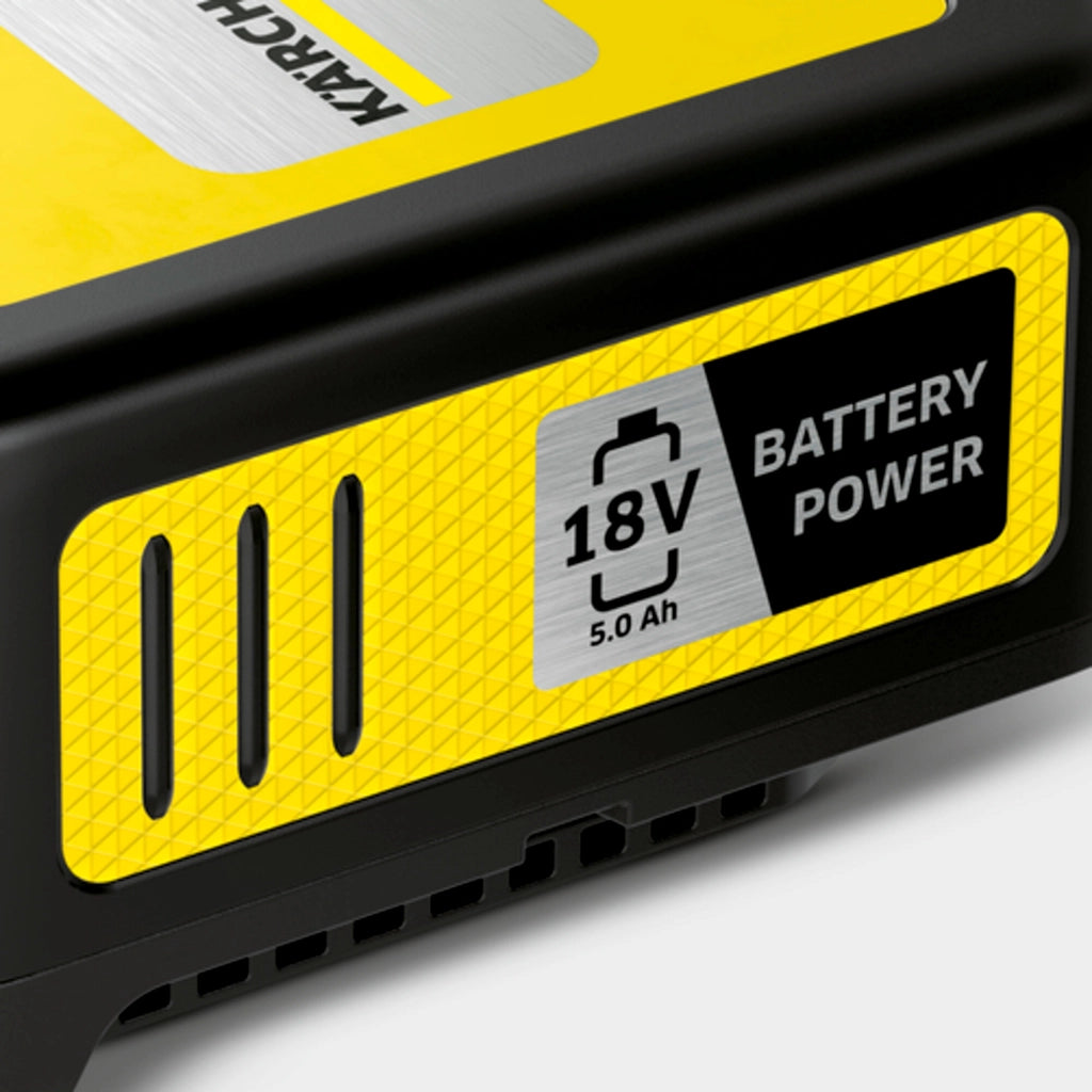 KARCHER Batteria 18/50 - compatibile con tutte le macchina con batteria 18V - Piattaforma batteria: Piattaforma Battery Power+ 18 V