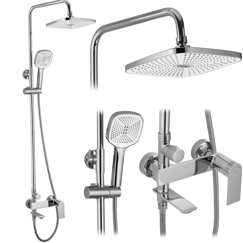 Set Doccia Rea Storm Chrome