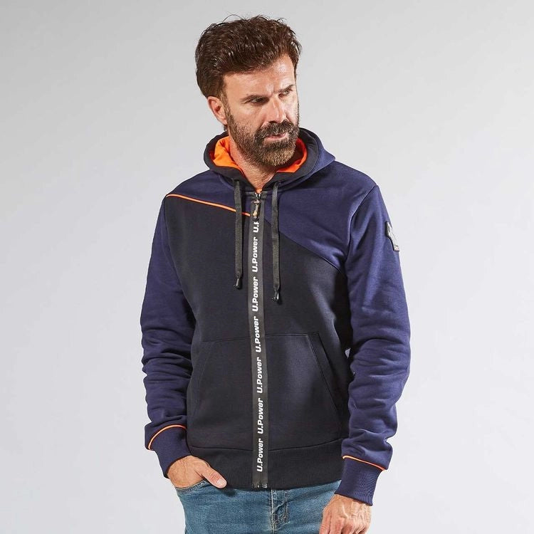 FELPA JUPITER DEEP BLUE  tg.M    UPOWER