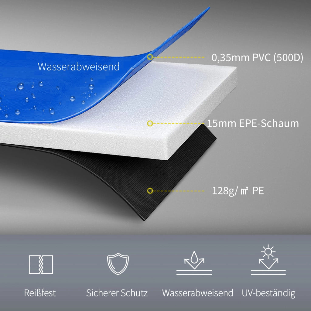 Copertura Trampolino ¨C zephmum ¨C Blu ?366cm