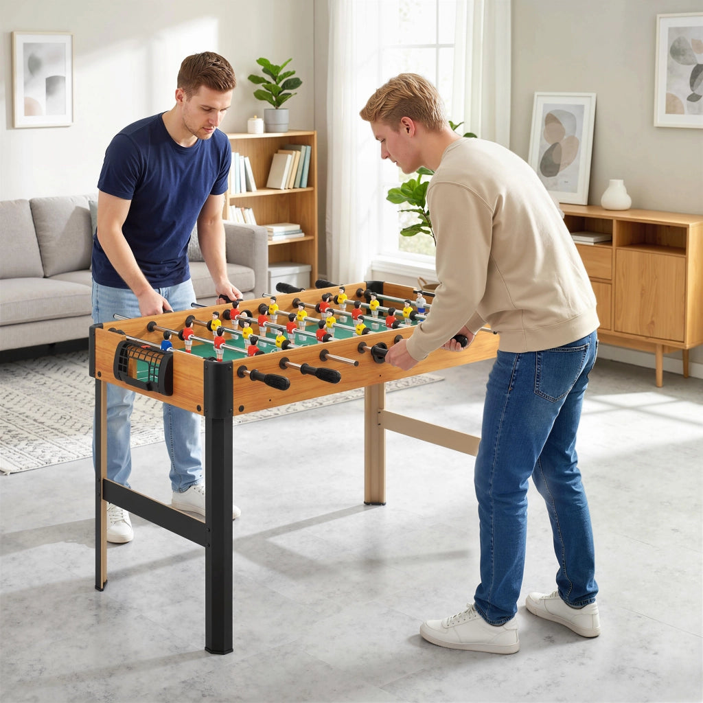 Tavolo da calcio per bambini ¨C Minimal ¨C 118x104x69 cm nero
