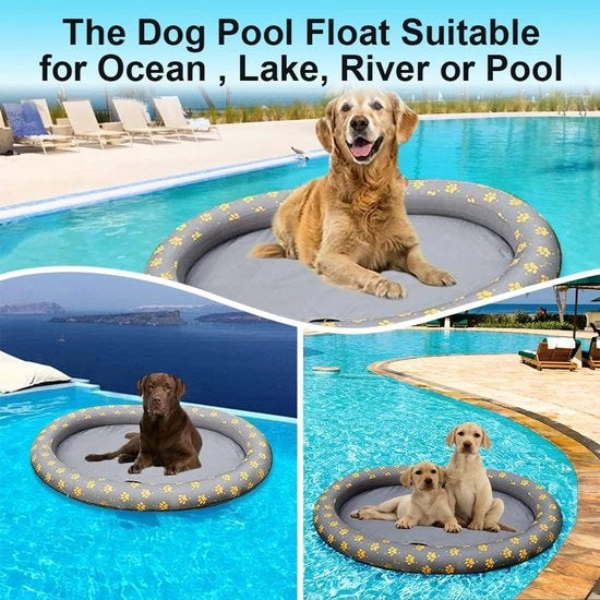 Piscina per Cani e Bambini, Piscina Flessibile e Portatile