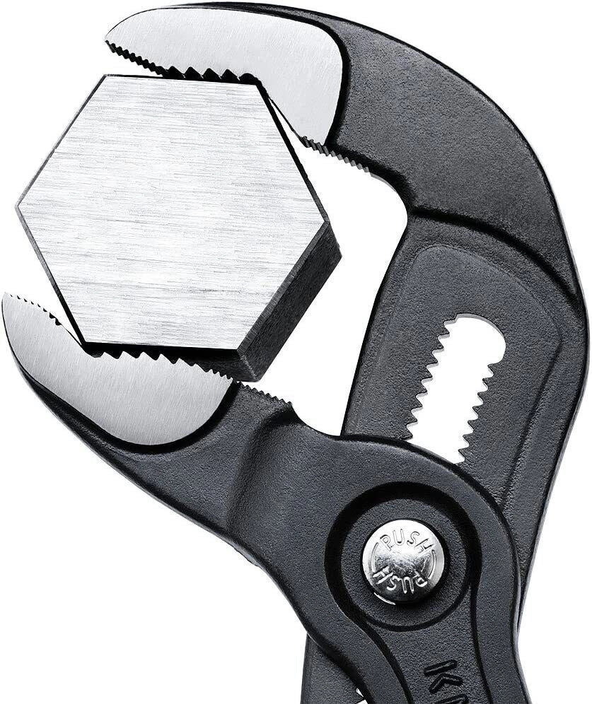 Knipex 87 02 180 Cobra Pinze per giunti scorrevoli 18 posizioni 180 mm colore Blu Rosso