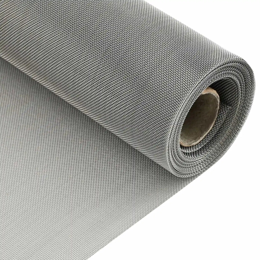 Rete per schermatura 100 x 1000 cm 30 Mesh Argento 42039558