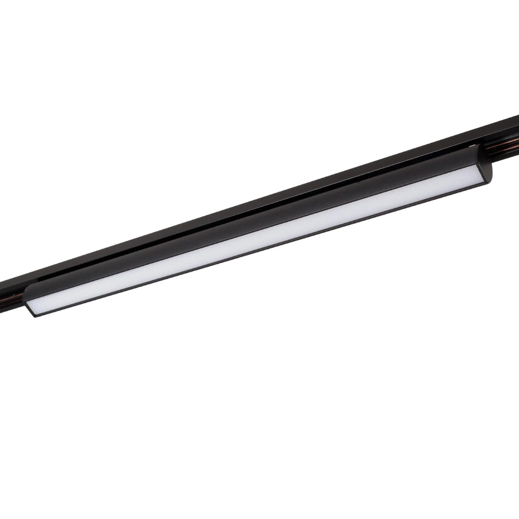 Faretto lineare su binario 1F nero 18W Zigbee CCT