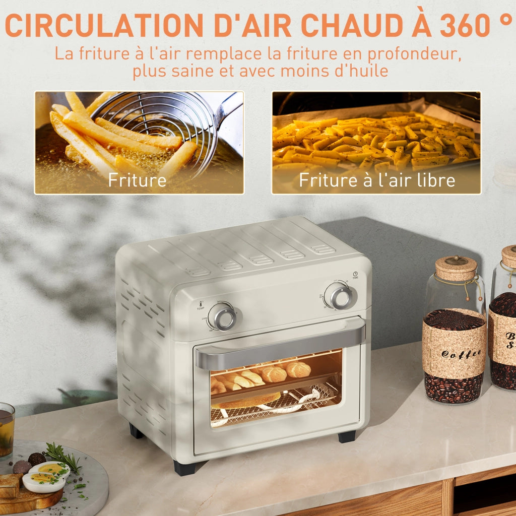 Friggitrice ad aria ¨C Minimal ¨C 1000W 80-230?¡ãC 32x27.2x29.8cm