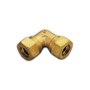 Raccordo 18x18mm curvo doppio a compressione con tenuta o-ring