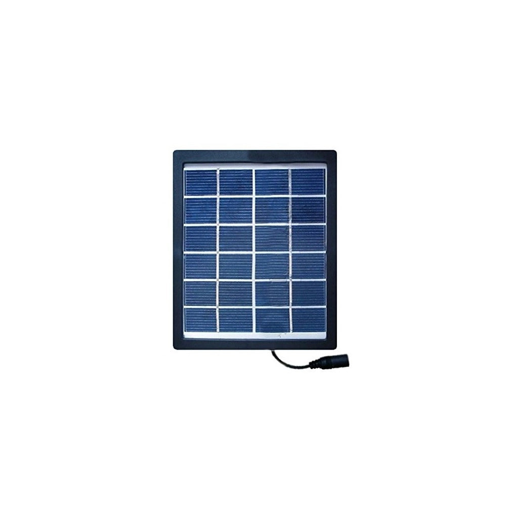 Trade Shop - Faro Led Con Pannello Solare Per Illuminazione Esterna Con Batteria Integrata 2w -