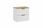 Set mobili bagno 60 cm con piano Adel White 60 x 1401 x 46 cm