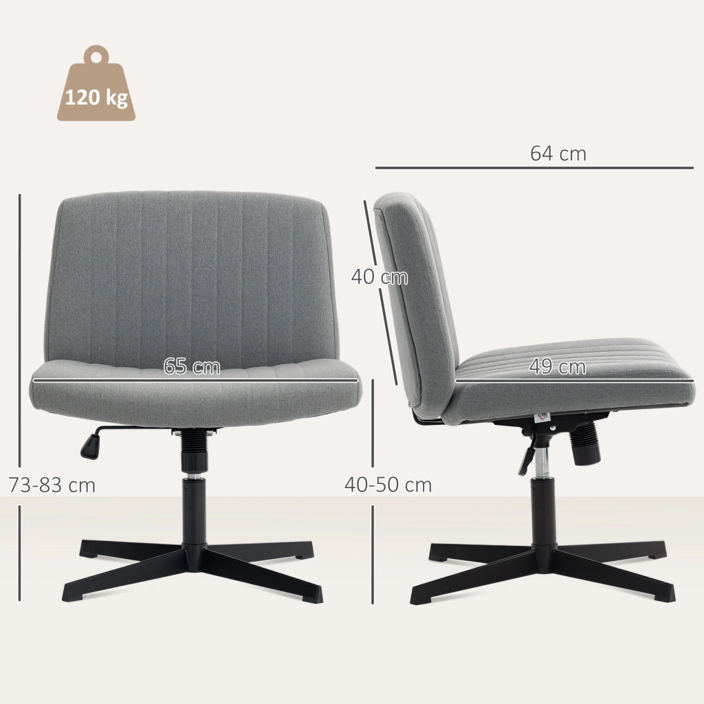 Sedia da ufficio basculante senza braccioli ¨C Minimal ¨C Grigio