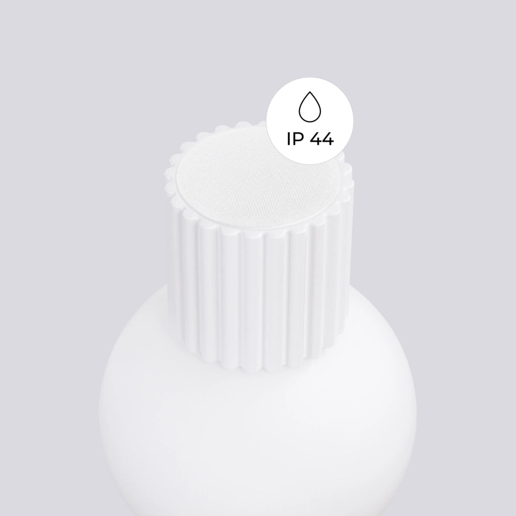 Lampada da parete HALO bianca IP44