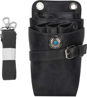 Etui per forbici - Ritocco professionale - Tasca per capelli morbida - Borsa per parrucchiere.