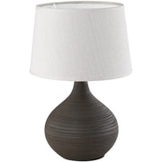 LAMPADA DA TAVOLO MARTIN E14 D.20XH29CM MARRONE