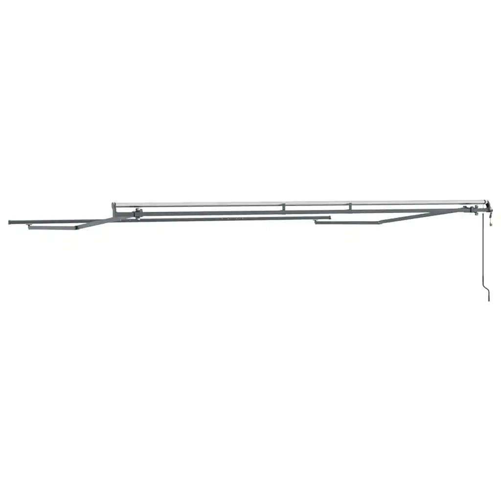 Tenda da Sole Antracite 4 × 3 m Metallo 313251