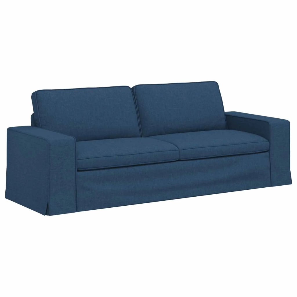 Divano Blu 222 x 80 x 82 cm Tessuto 42024403