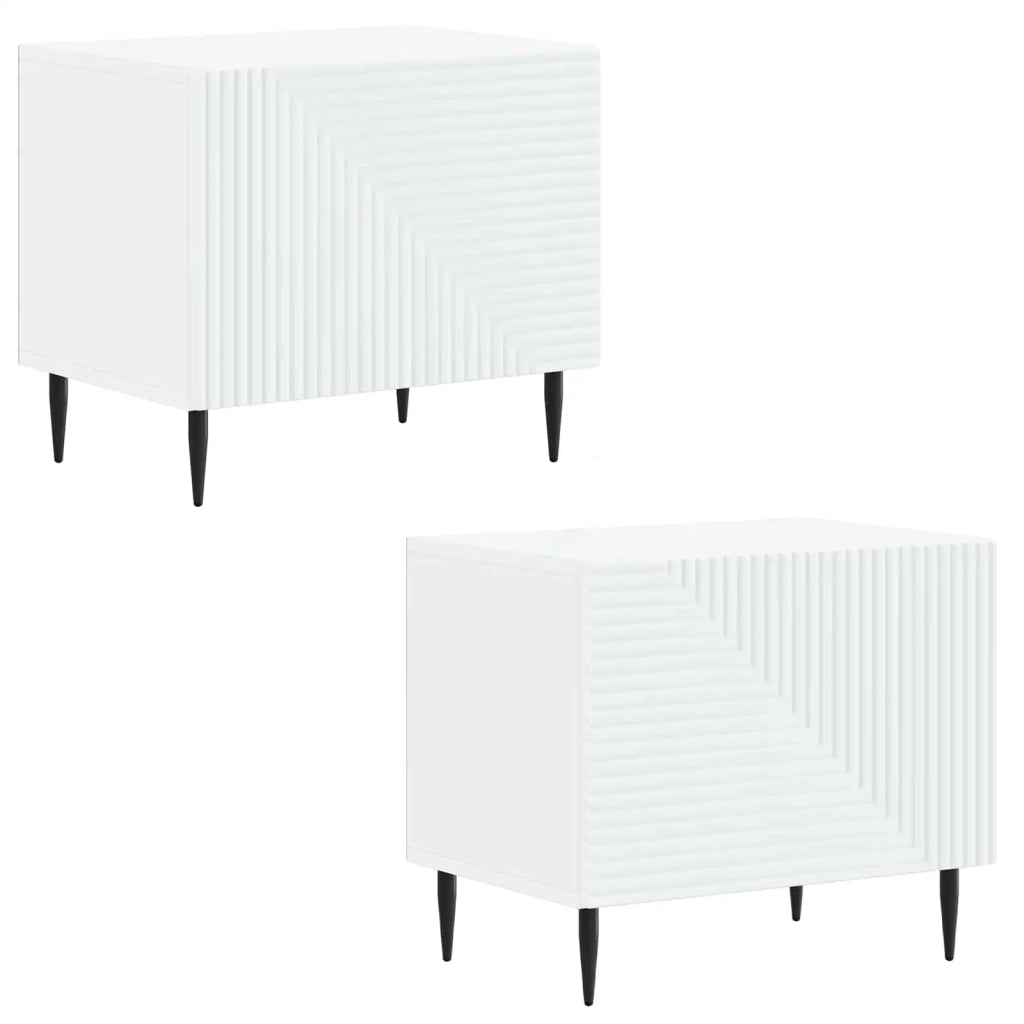 Mobile TV Bianco Legno ingegnerizzato 896895