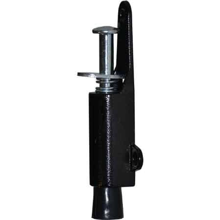 FERMAPORTE A PEDALE 12 cm - Argento