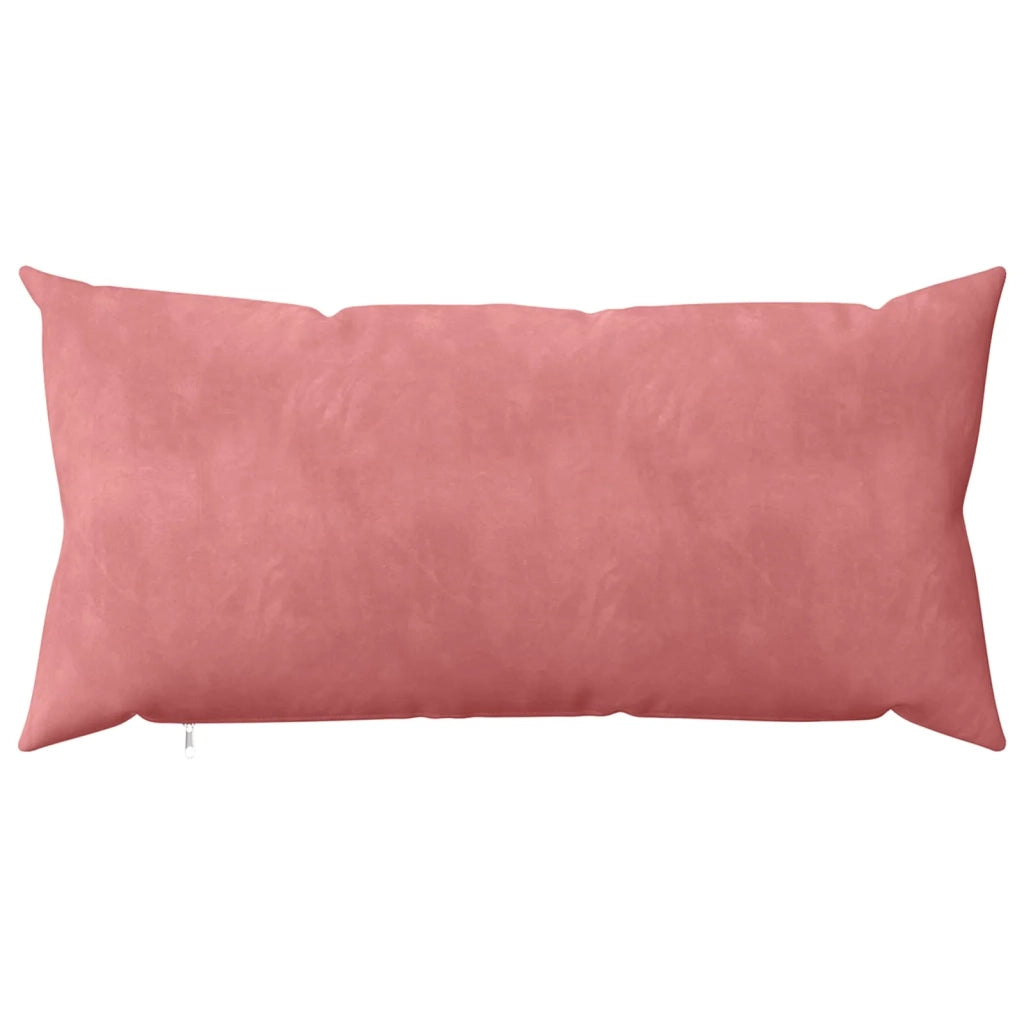 Federa 2 pcs HEERLEN Rosa 40 x 80 cm Velluto 909823