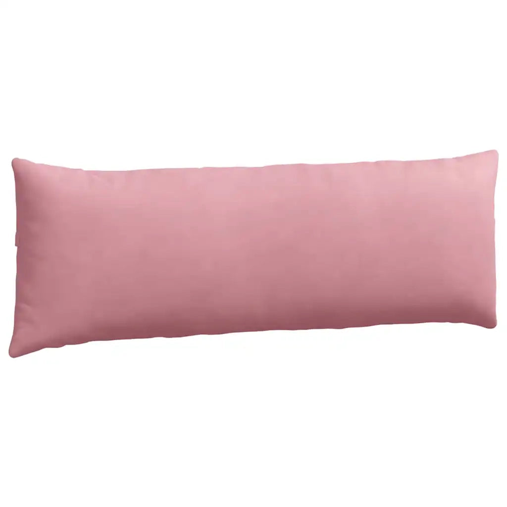Cuscini da Divano 2 pz | Cuscini per sedie Rosa 120 x 40 cm Tessuto in Cords