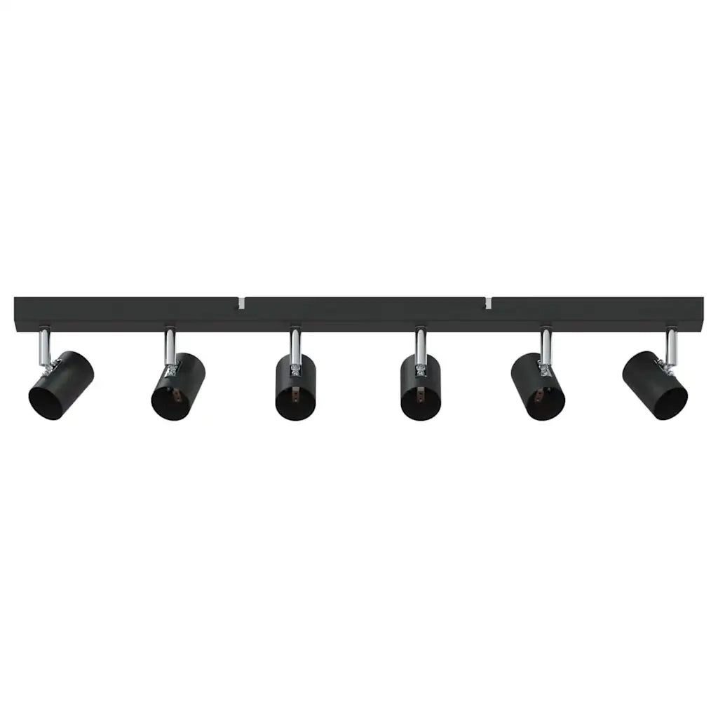 Faretto da soffitto Nero 73 x 6,5 x 11,5 cm Metallo 4108188