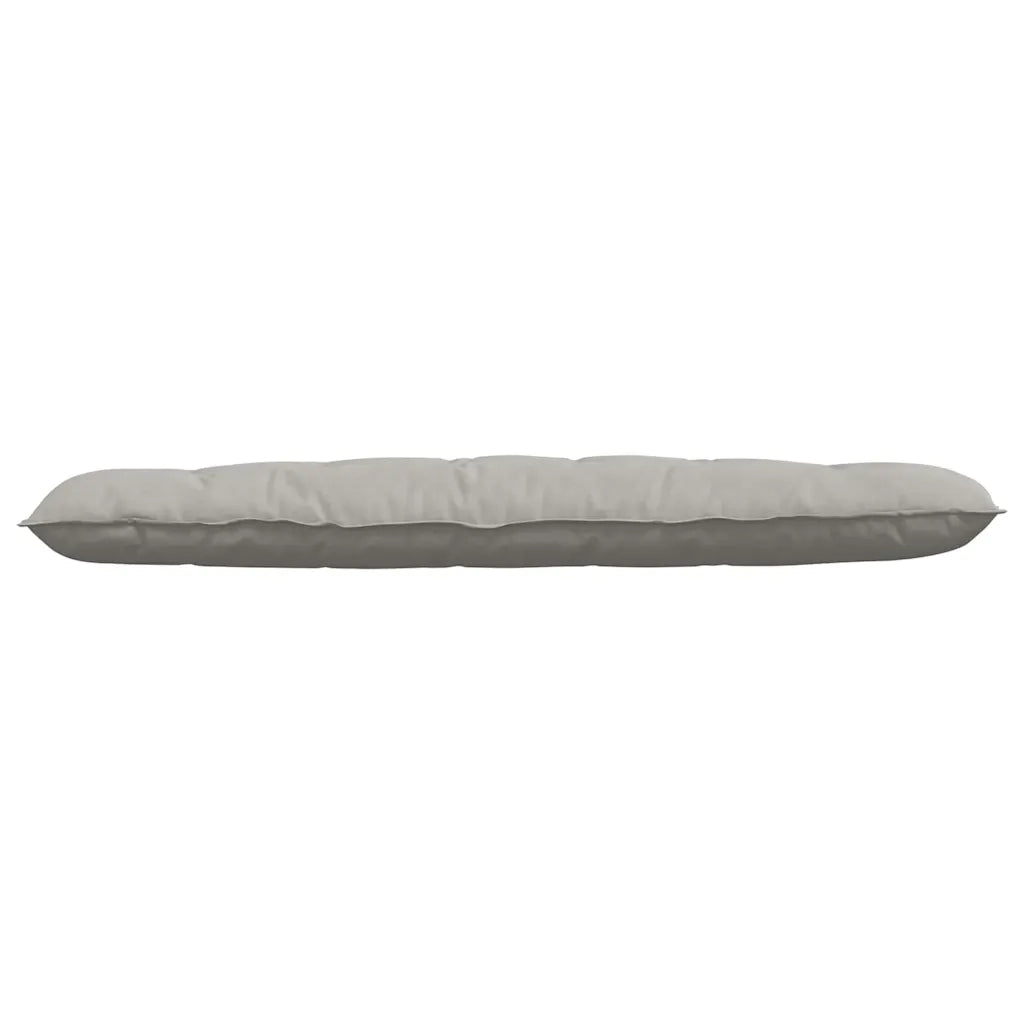 Cuscino per Schiena | Cuscino dorsale Grigio chiaro 180 x 50 cm