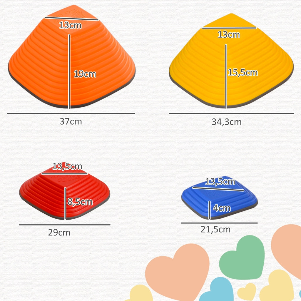 Pietre d'equilibrio per bambini ¨C Minimal ¨C multicolore