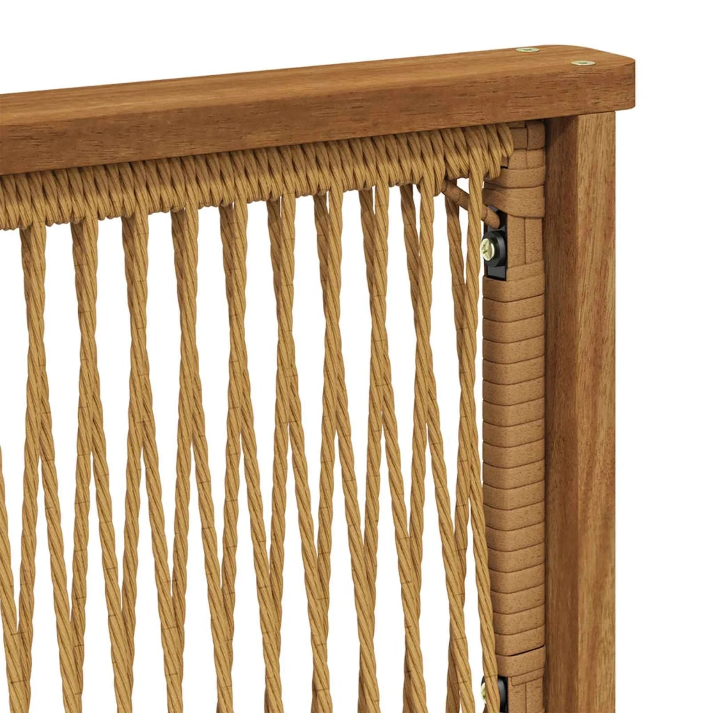 Set di divani da esterno 10 pcs Naturale