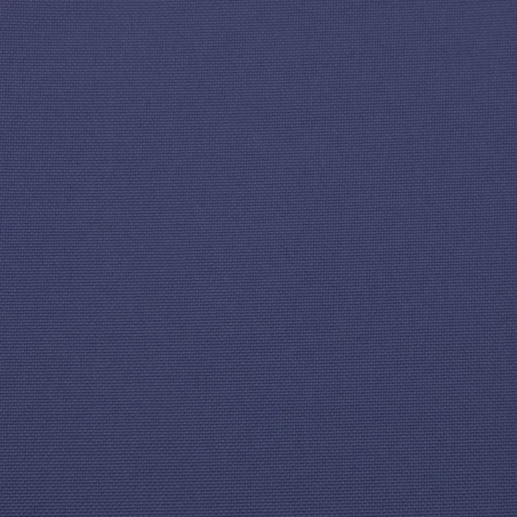 Cuscino Rotondo Blu Marino ? 60x11 cm in Tessuto Oxford