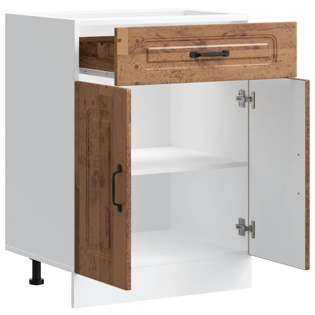 Base da Cucina Kalmar Legno Vecchio in Legno Multistrato 853495