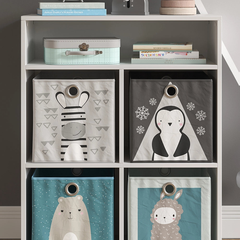 Vicco Libreria bambini Bianco 72 x 90.2 cm 4 materie