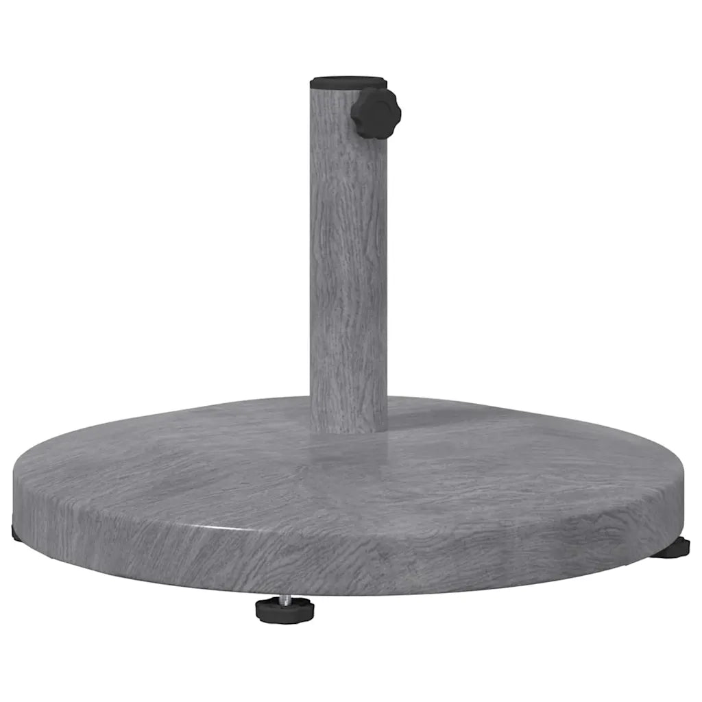 Base per ombrellone Aspetto Legno Grigio Scuro 48 x 48 x 32 cm 42010010