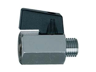 RUBINETTO DI LINEA FILETTATO MF 21/G- - MF 1/4 - 5 pezzi ANI