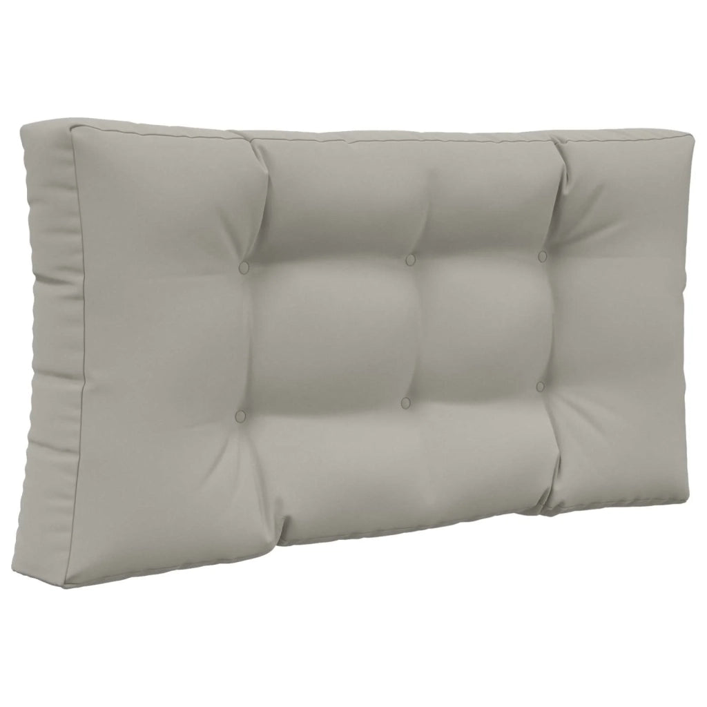 Cuscino per divano da esterno 3 pcs Grigio Poliestere 900881