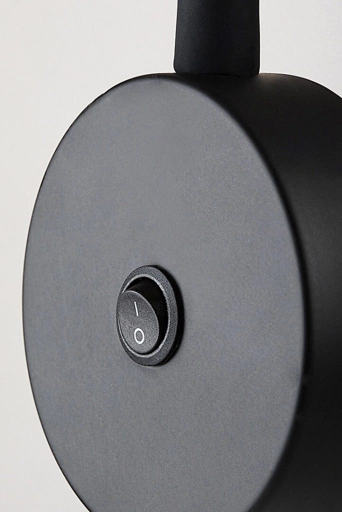 Applique lettura nero-oro con interruttore GU10 Rabalux
