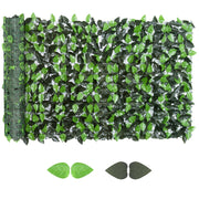 Siepe Artificiale per Giardino e Balcone ¨C Xylo ¨C PE Verde Chiaro e Scuro 3x1m