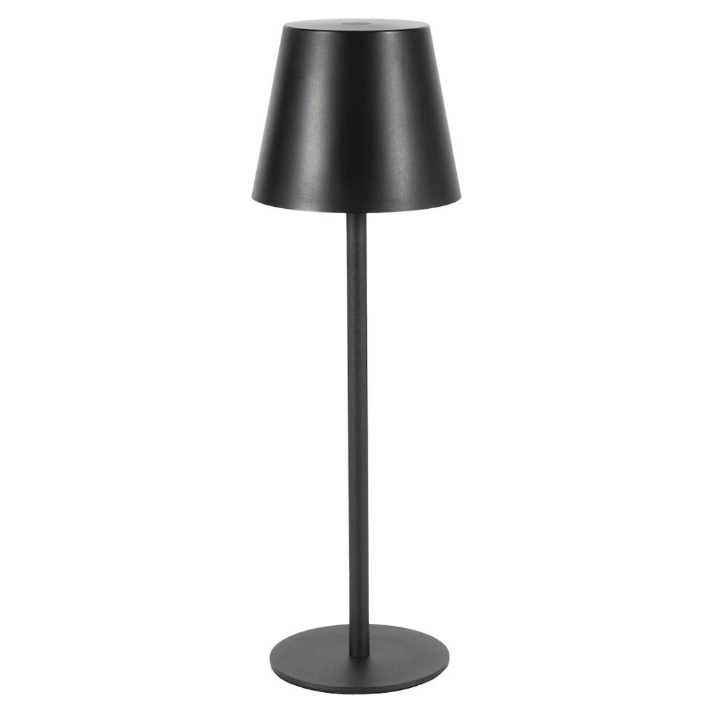 Lampada da tavolo outdoor nera USB LED 3W IP44 Virgin