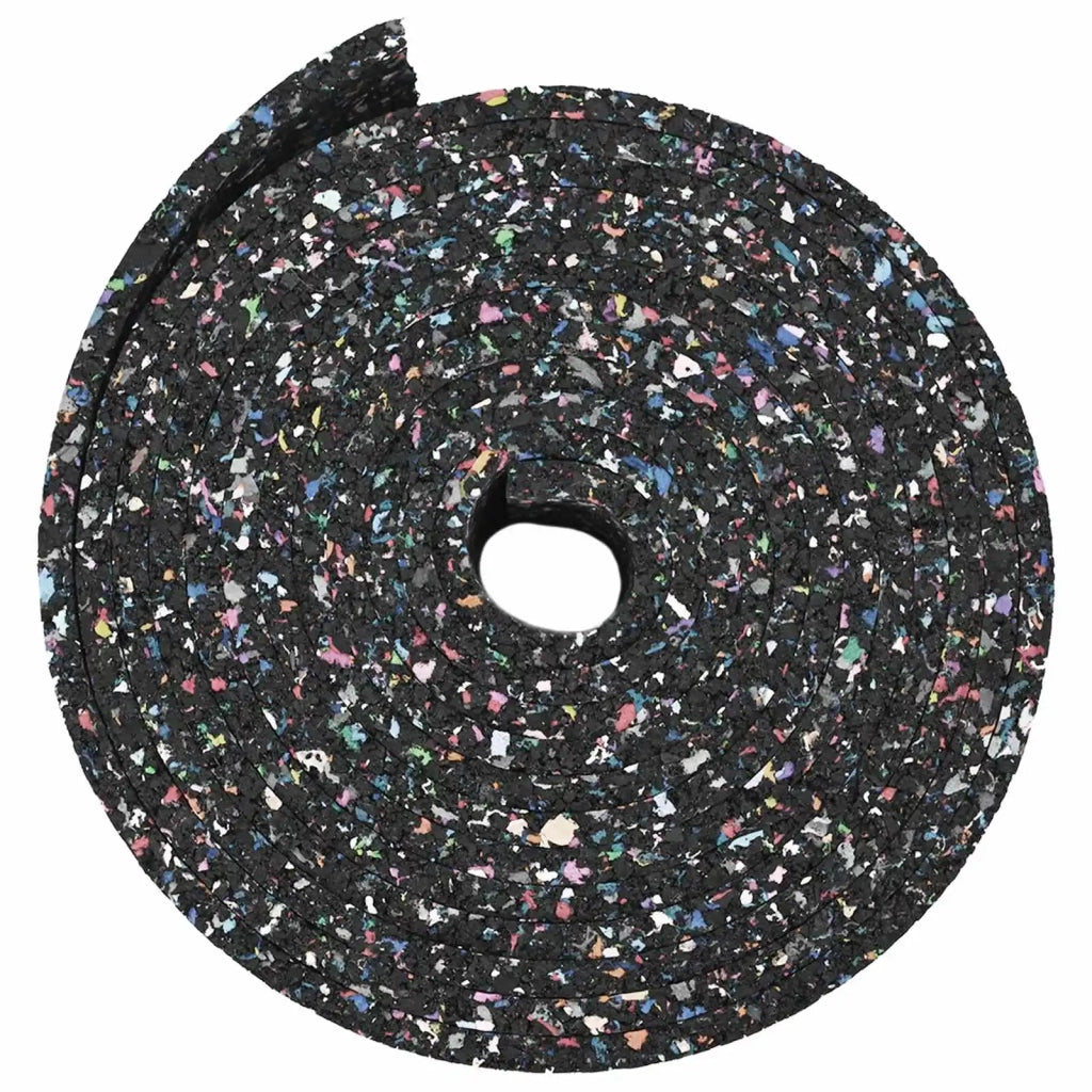 Rotolo di Granulato in Gomma Nero 1000 x 8 x 0,6 cm Gomma 42027267