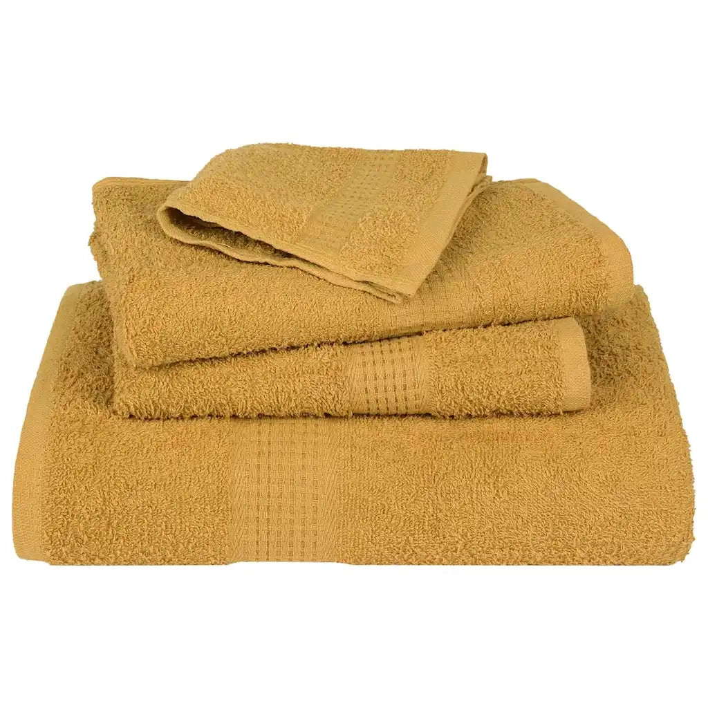 Asciugamani FROGN 10 pz Oro 100x200 cm 360 g/m² 136820