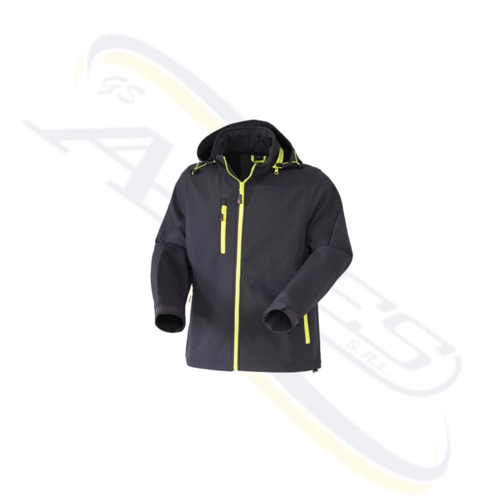 GIUBBOTTO SOFTSHELL R BOOST ANTRACITE ROSSINI Taglia: XXL