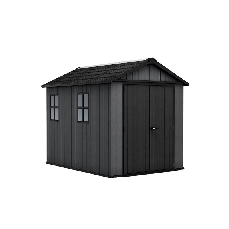 Casetta da giardino NEWTON PLUS 759 - 5,7 mÂ² - Grigio