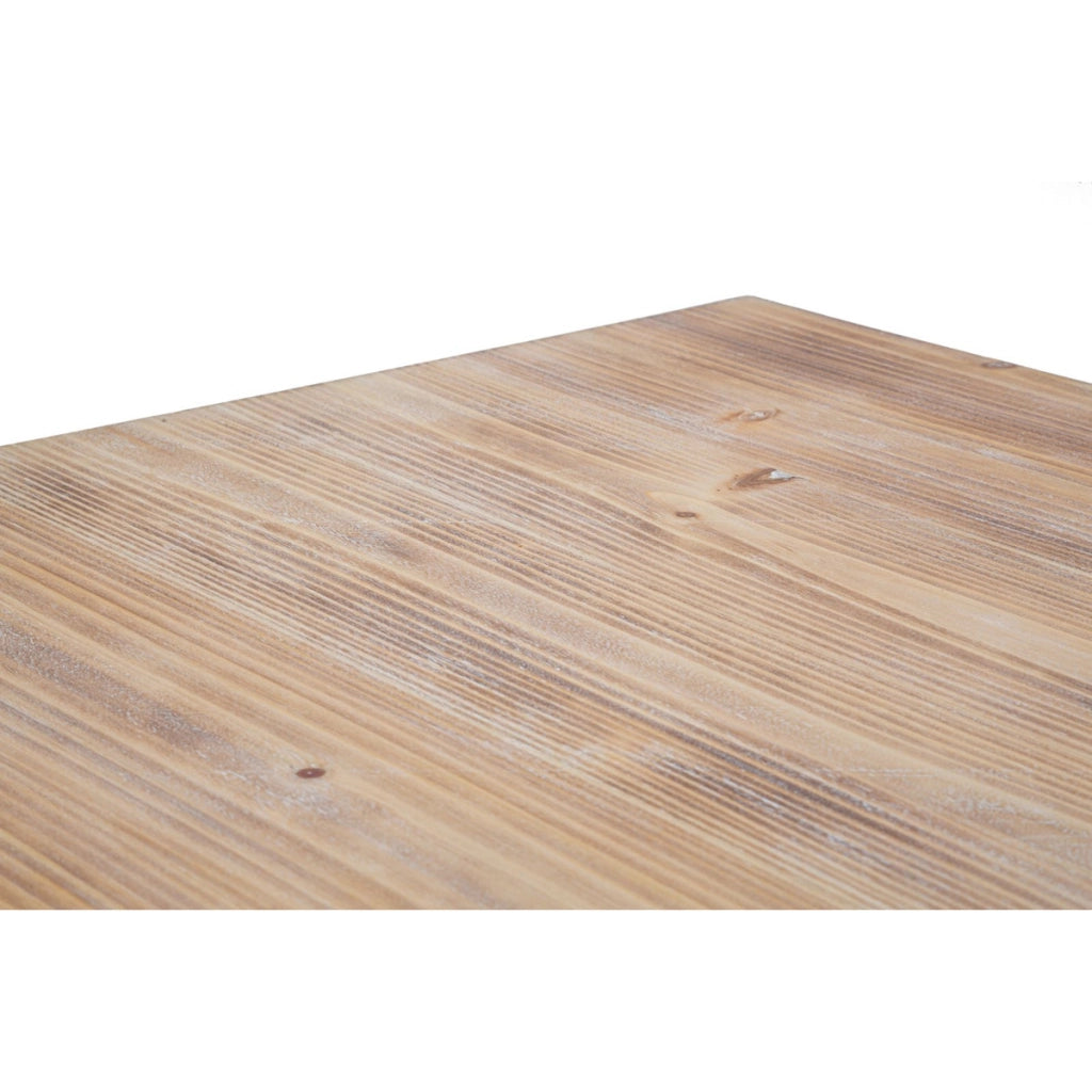 Tavolo VKH577, Marrone, MDF, 80x80x76 cm
