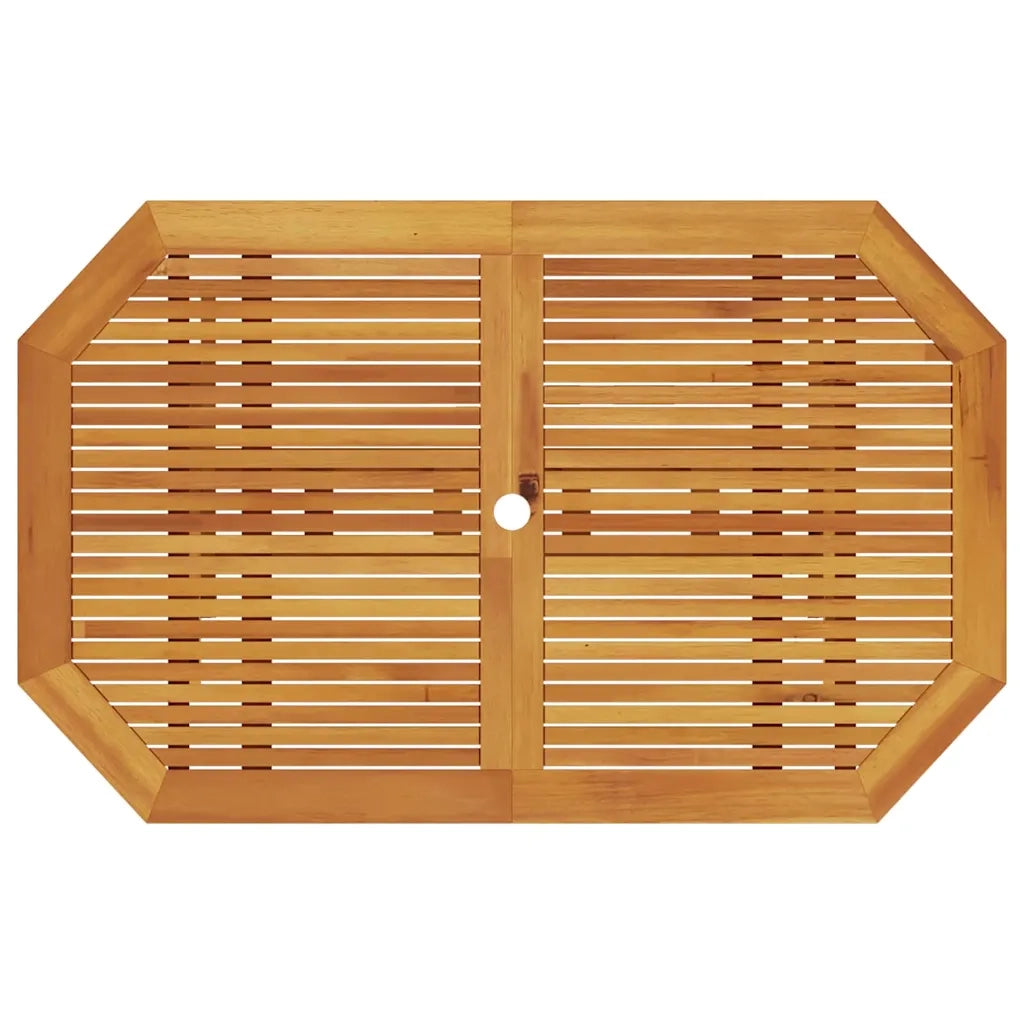 Set da Pranzo per Giardino 5 pcs Marrone 3375710