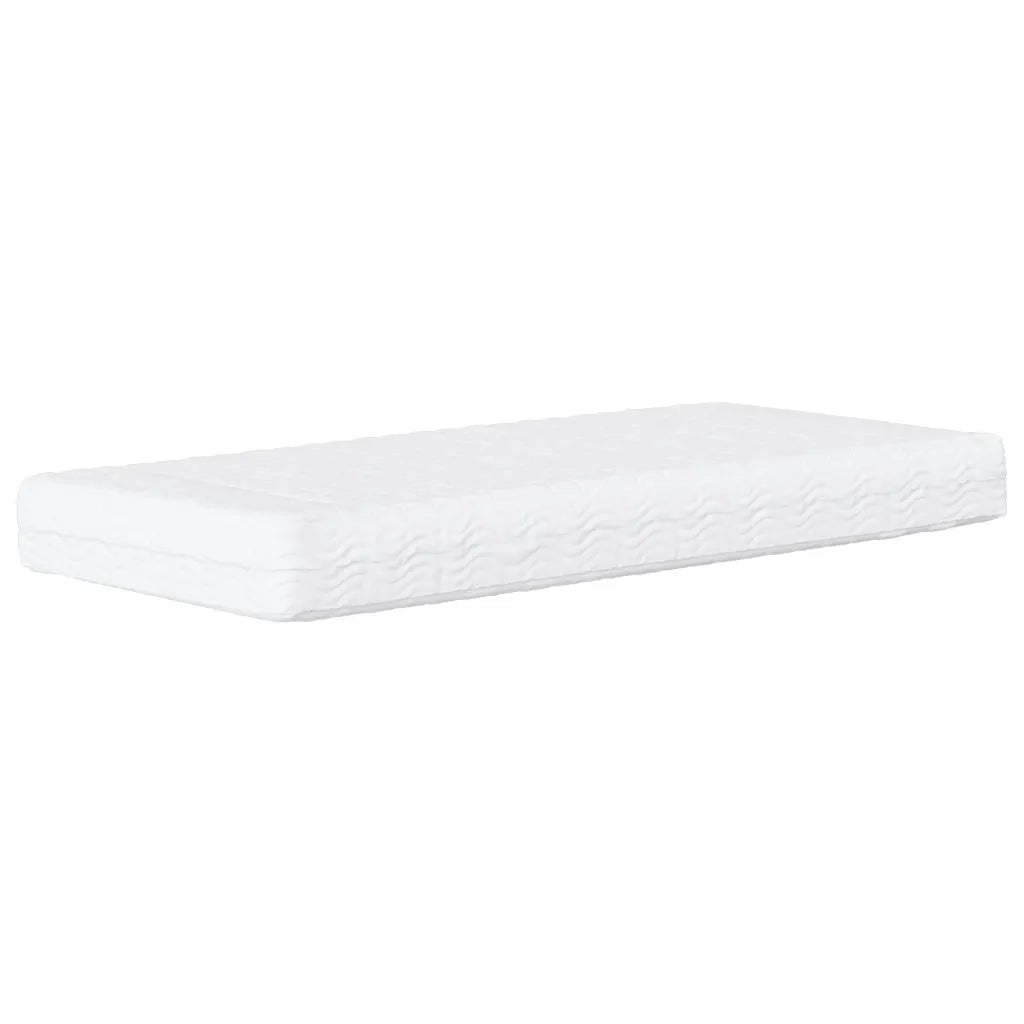 Letto con Materasso Dover Rosa 90x190 cm in Velluto