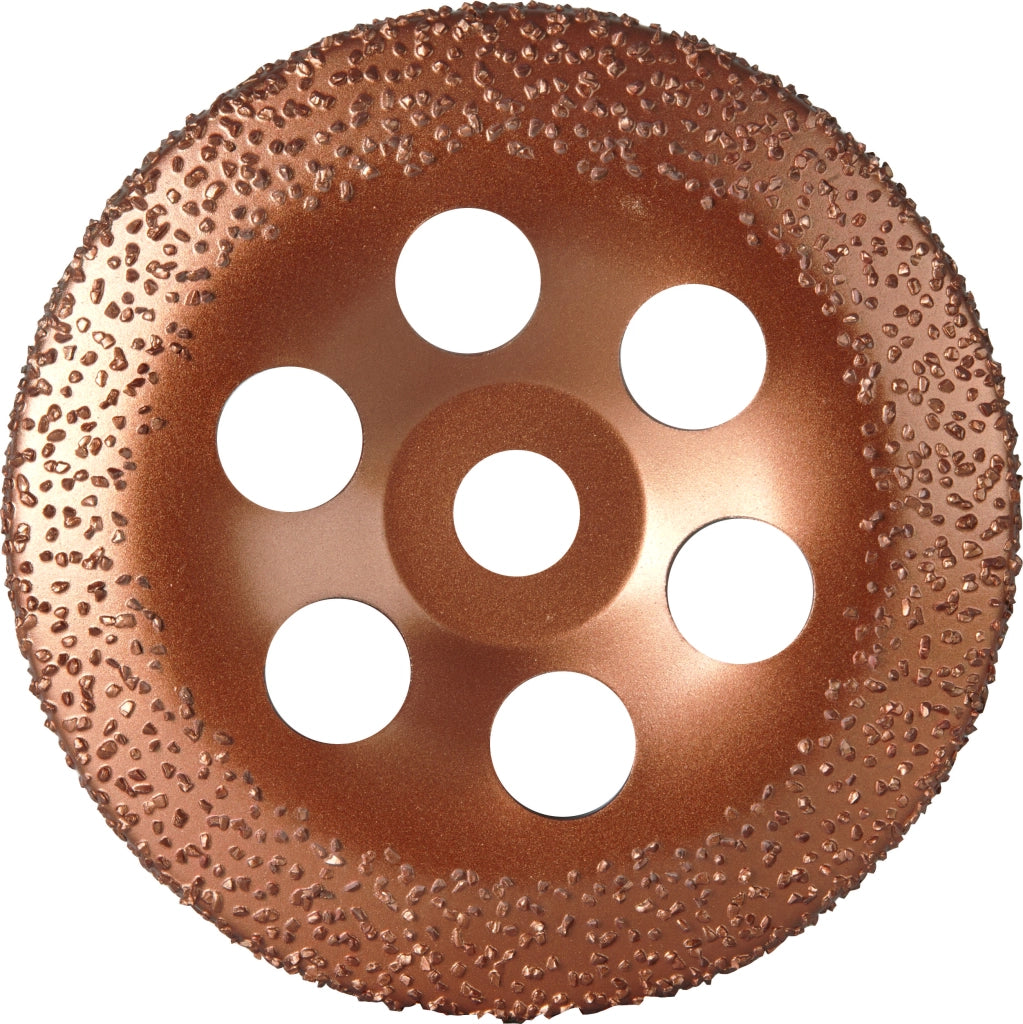 DISCO ABRASIVO 'CARBIDE' Ø 115x22 mm - grana media - MOLITAL