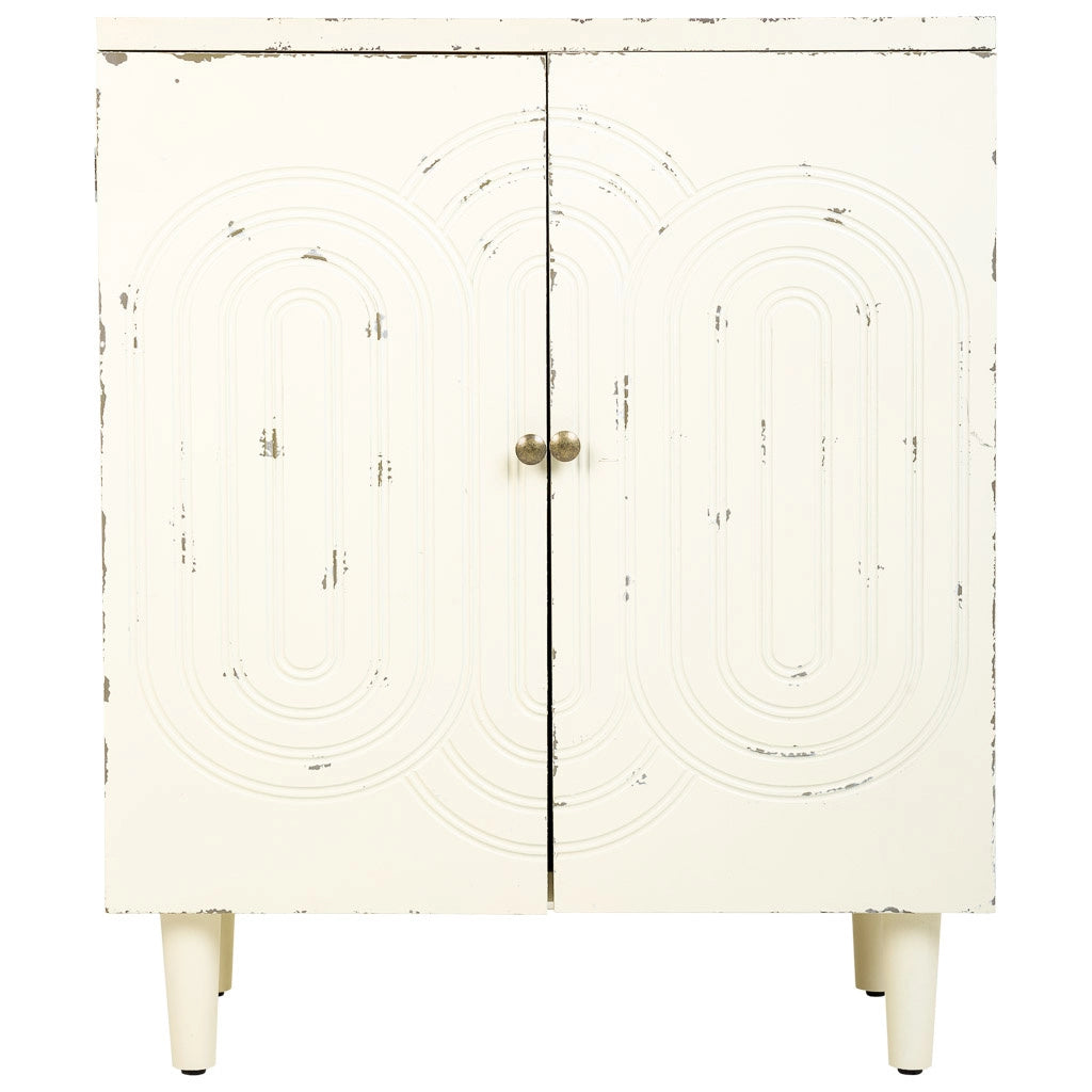 Credenza in legno con 2 porte 70x35x84